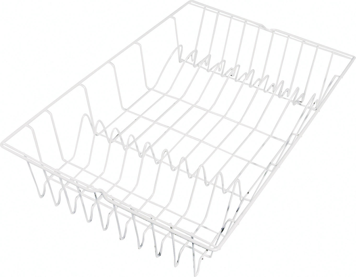 Metaltex Spülkorb weiß Metall B/H/L: ca. 36x12x33 cm Spülkorb_Germatex - weiß (33,00/36,00/12,00cm) - Metaltex