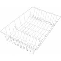Metaltex Spülkorb weiß Metall B/H/L: ca. 36x12x33 cm Spülkorb_Germatex - weiß (33,00/36,00/12,00cm) - Metaltex