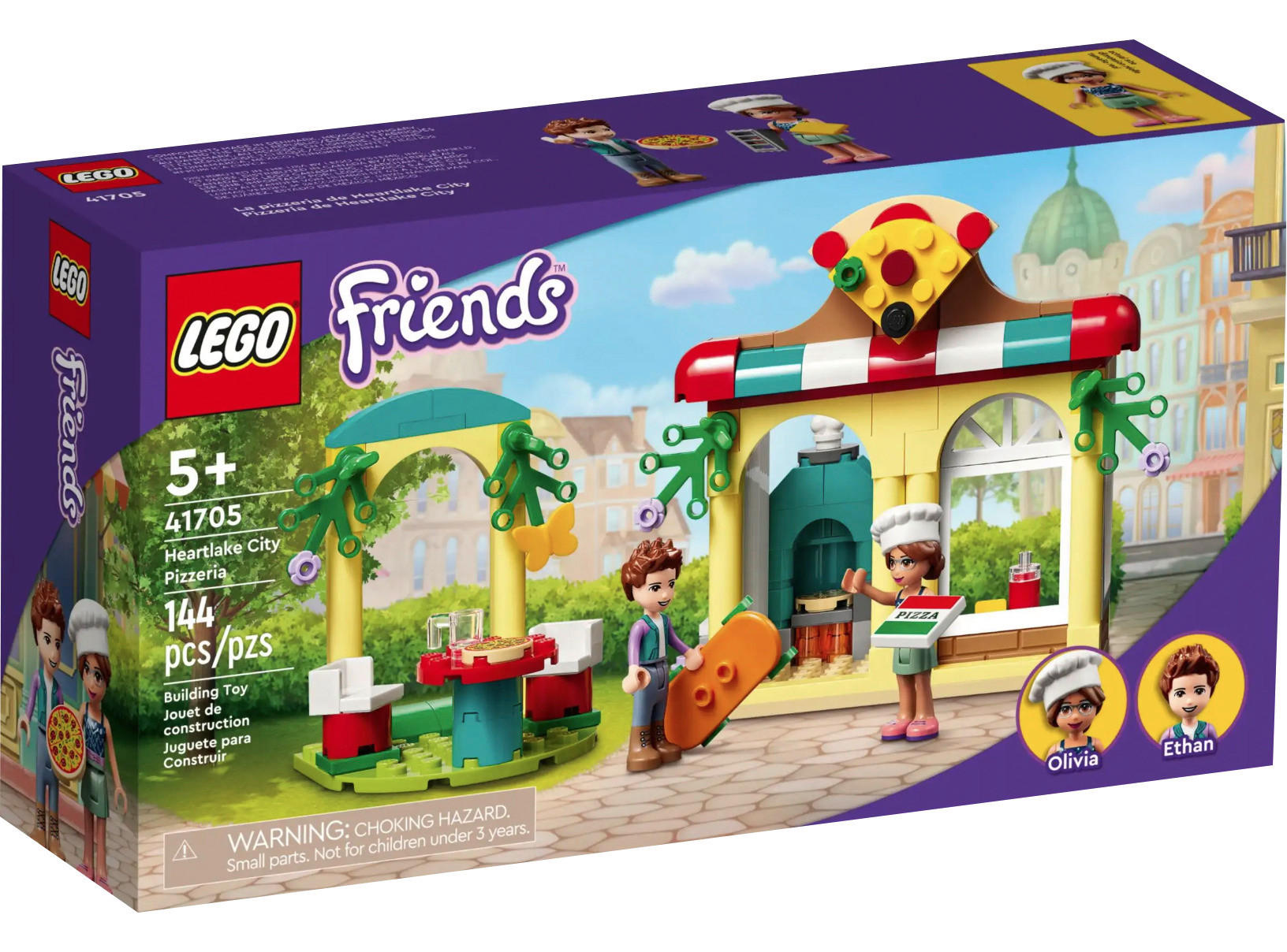 LEGO Heartlake City Pizzeria B/H/L: ca. 11x6x12 cm Heartlake-City-Pizzeria_Lego - mehrfarbig (12,00/11,00/6,00cm) - LEGO