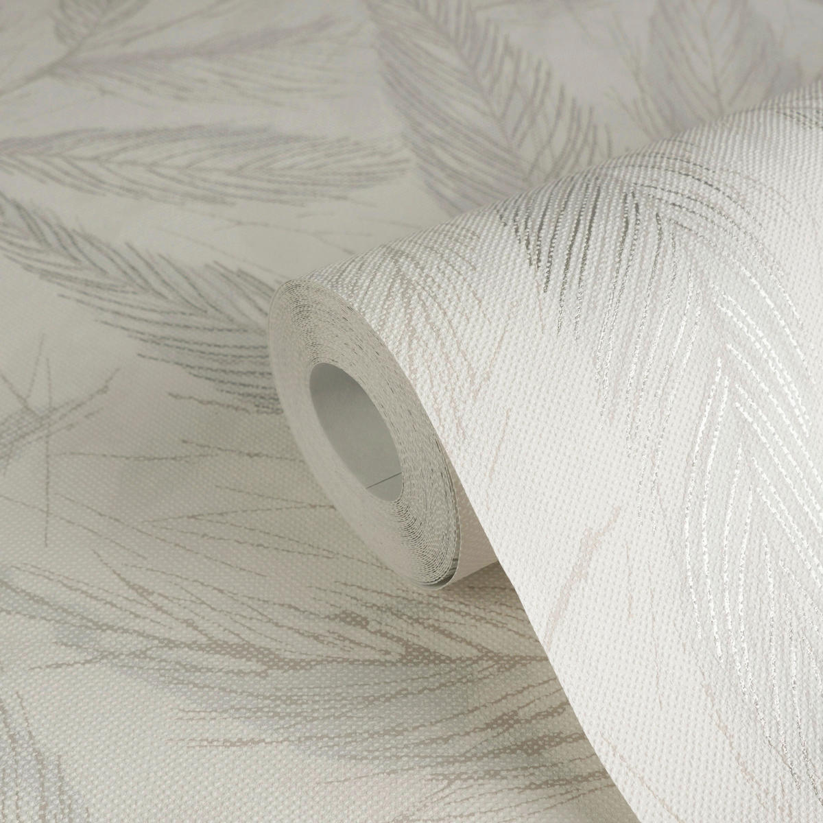 A.S.Création Vliestapete grau creme weiß B/H/D: ca. 53x1005x9,3 cm Vliestapete - weiß/creme (9,30/1005,00cm) - A.S.Creation