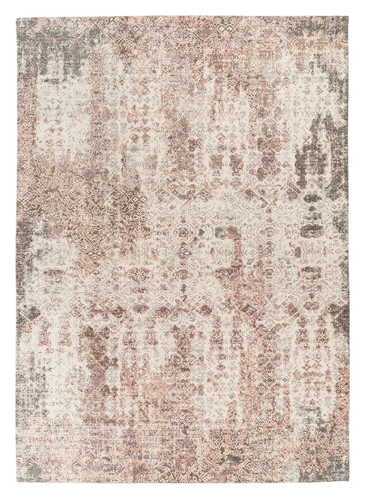 Kayoom Flachflorteppich Perry 225 rost B/L: ca. 160x230 cm Perry 225 - rost (160,00/230,00cm) - Kayoom