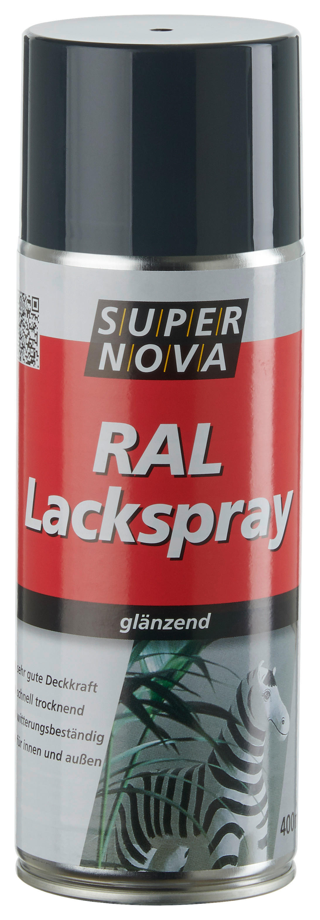 Super-Nova Lackspray anthrazit glänzend ca. 0,4 l Lackspray 400ml - anthrazit (400ml) - Super-Nova