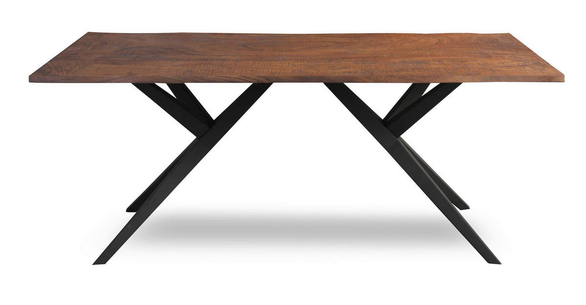 Esstisch Genua mud B/H/T: ca. 180x90x76 cm Genua - mud (180,00/90,00/76,00cm)