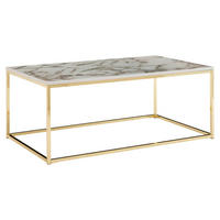 Couchtisch weiß B/H/T: ca. 60x40x100 cm Couchtisch - weiß (60,00/40,00/100,00cm) - Wohnling