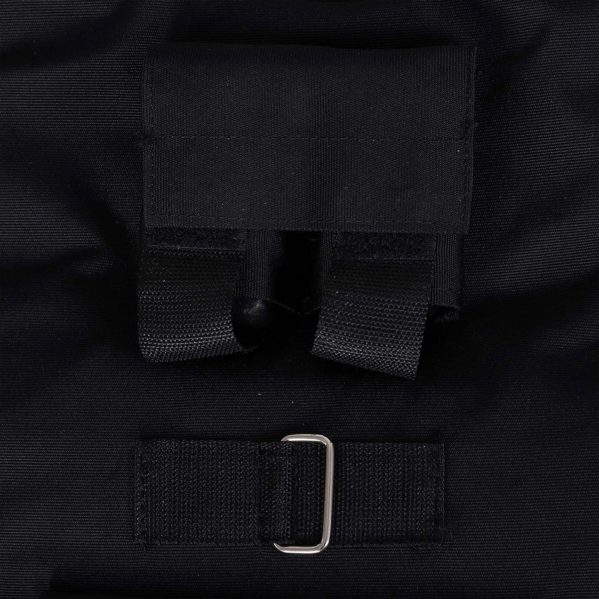 HOMCOM Trainingsweste schwarz Eisen Trainingsweste - schwarz - HOMCOM