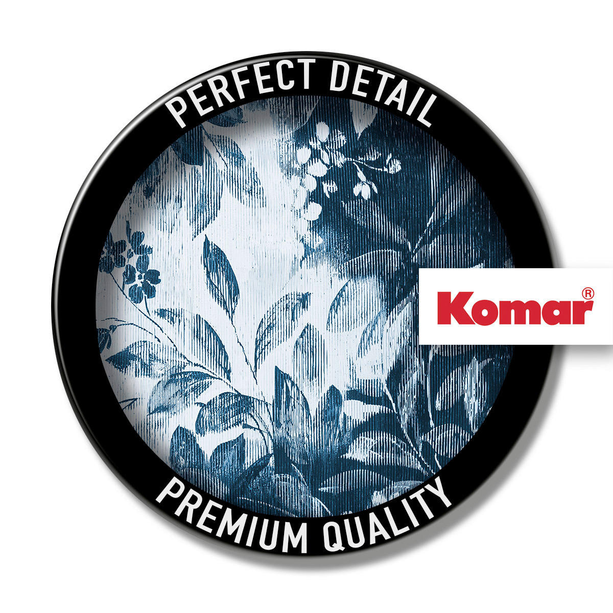 Komar Fototapete Idyllic Indigo B/L: ca. 200x250 cm Idyllic Indigo - (200,00/250,00cm) - Komar