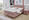 Boxspringbett  rosa Feinstruktur Liegefläche B/L: ca. 140x200 cm Nicola_Boxspringbett - rosa (155,00/104,00/224,00cm)