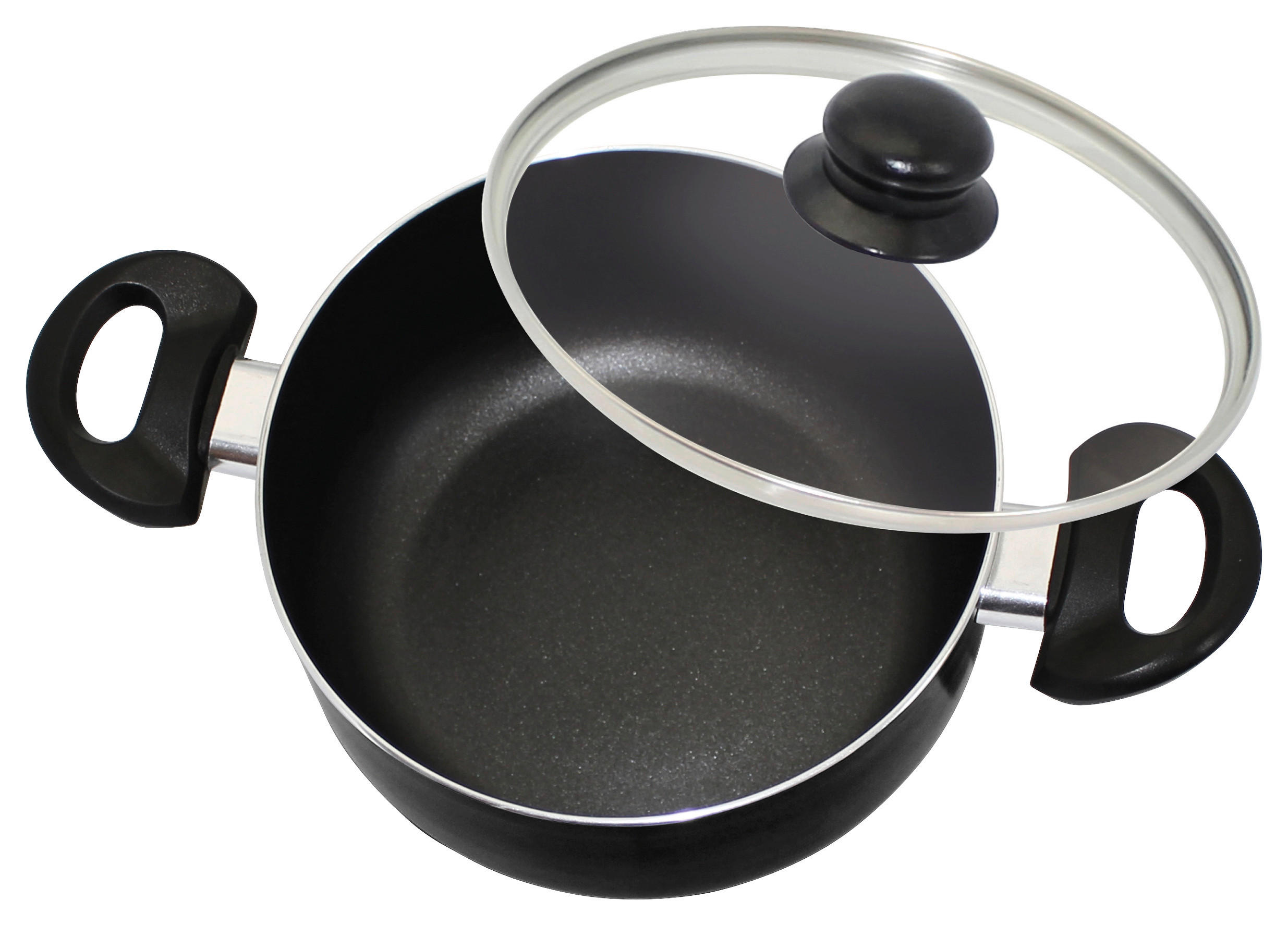 Thumbnail - ELO Basic Topf schwarz Aluminium