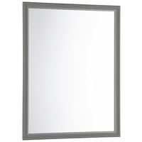 Mirrors&More Rahmenspiegel ELENOR grau silber Optik B/H/T: ca. 34x45x1,5 cm ELENOR - silber/grau (34,00/45,00/1,50cm) - Mirrors&More