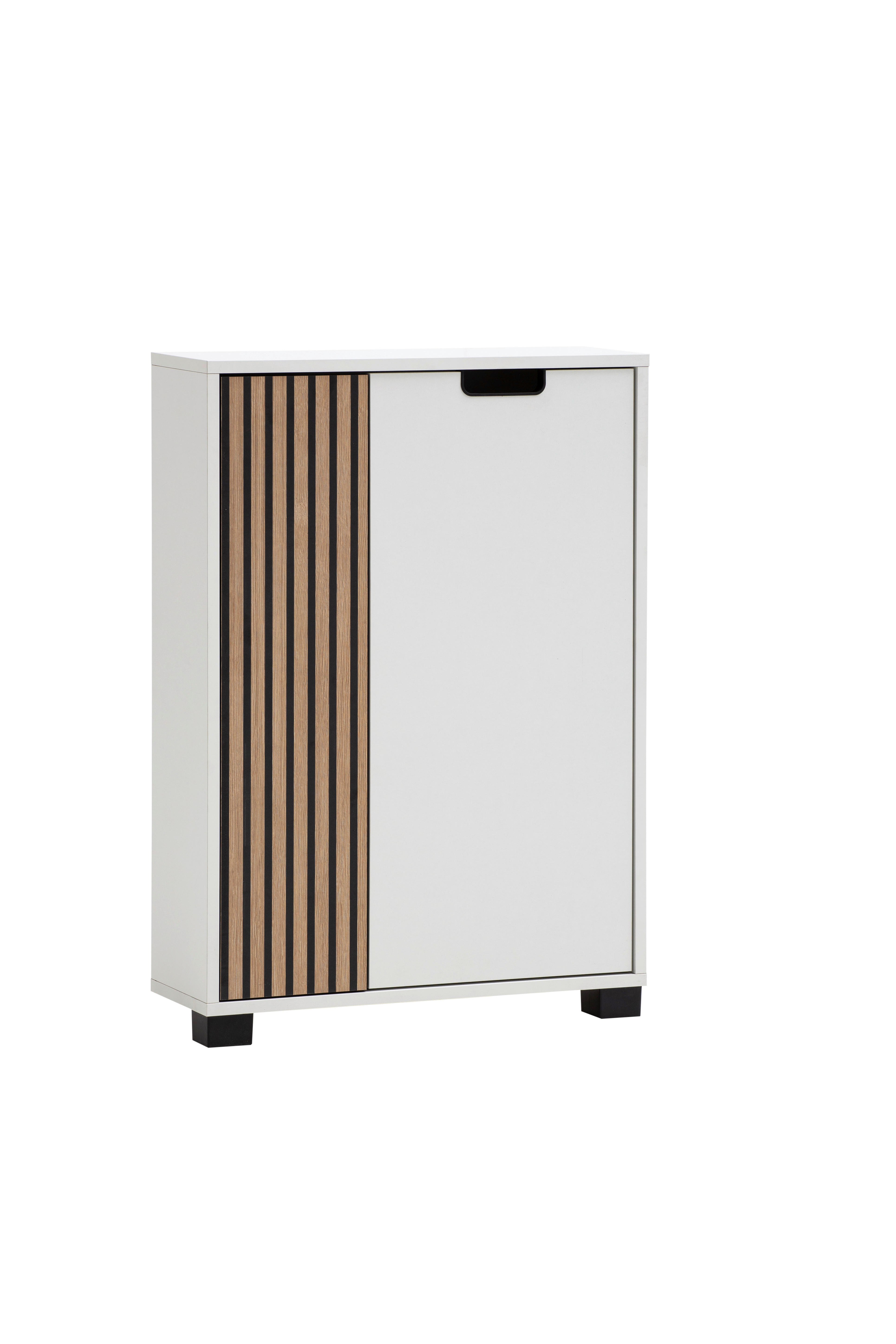 Unterschrank Ryker weiß matt B/H/T: ca. 59,8x85,2x19,55 cm Ryker - weiß (59,80/85,20/19,55cm) - Möbelpartner