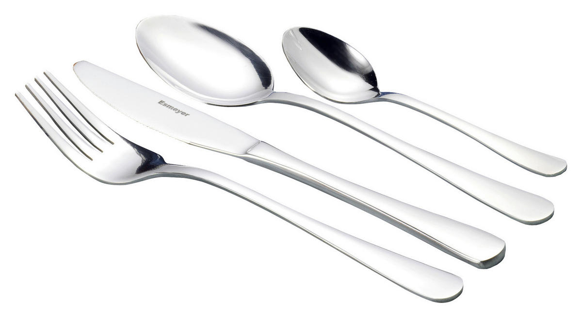Besteckset Sylvia silber Edelstahl 24 tlg. Sylvia - silber (22,50/7,00/5,00cm)