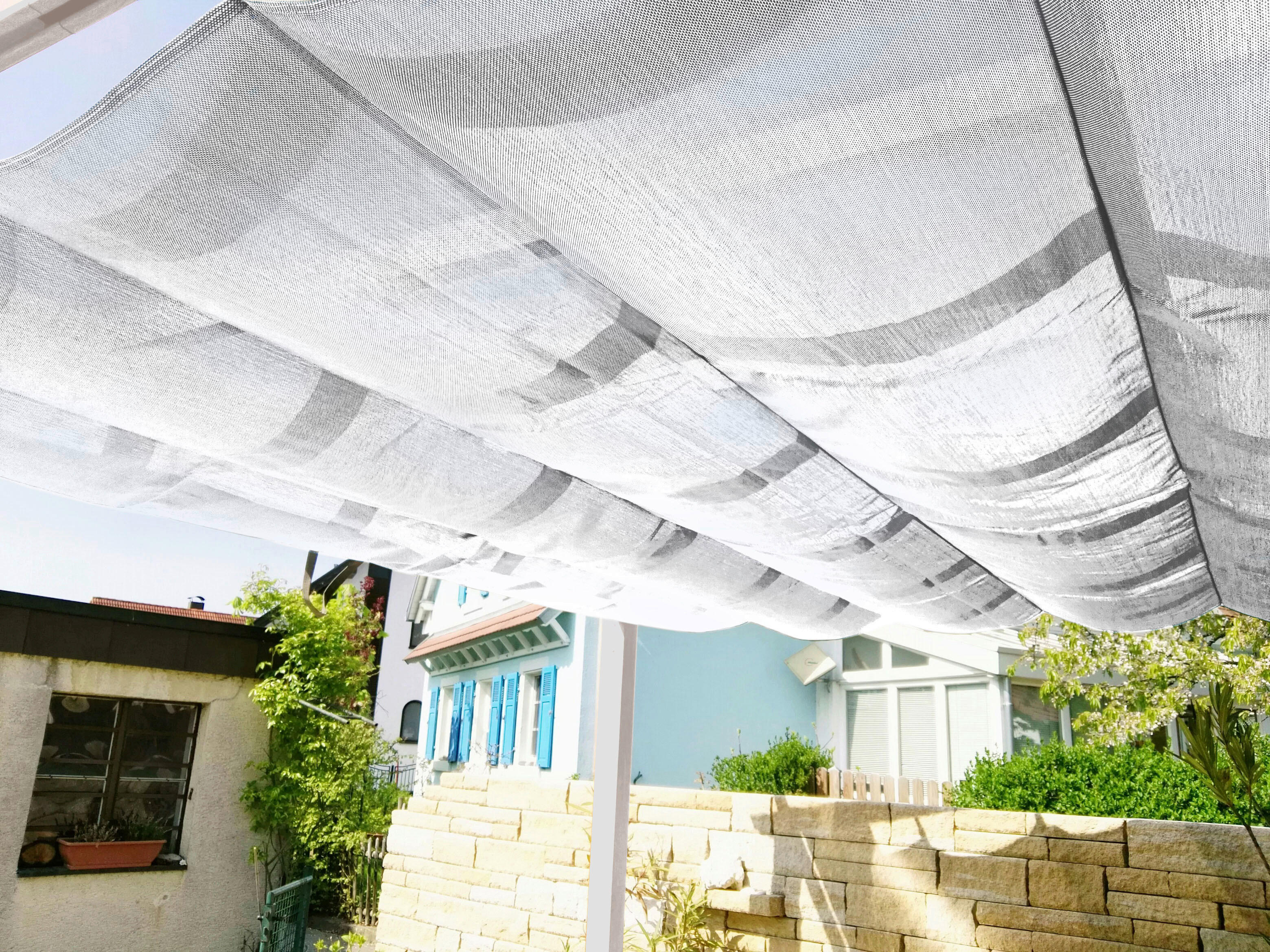 Paragon Outdoor Pavillon Florida weiß Metall B/H/L: ca. 350x235x350 cm Florida - weiß (350,00/350,00/235,00cm) - Paragon Outdoor