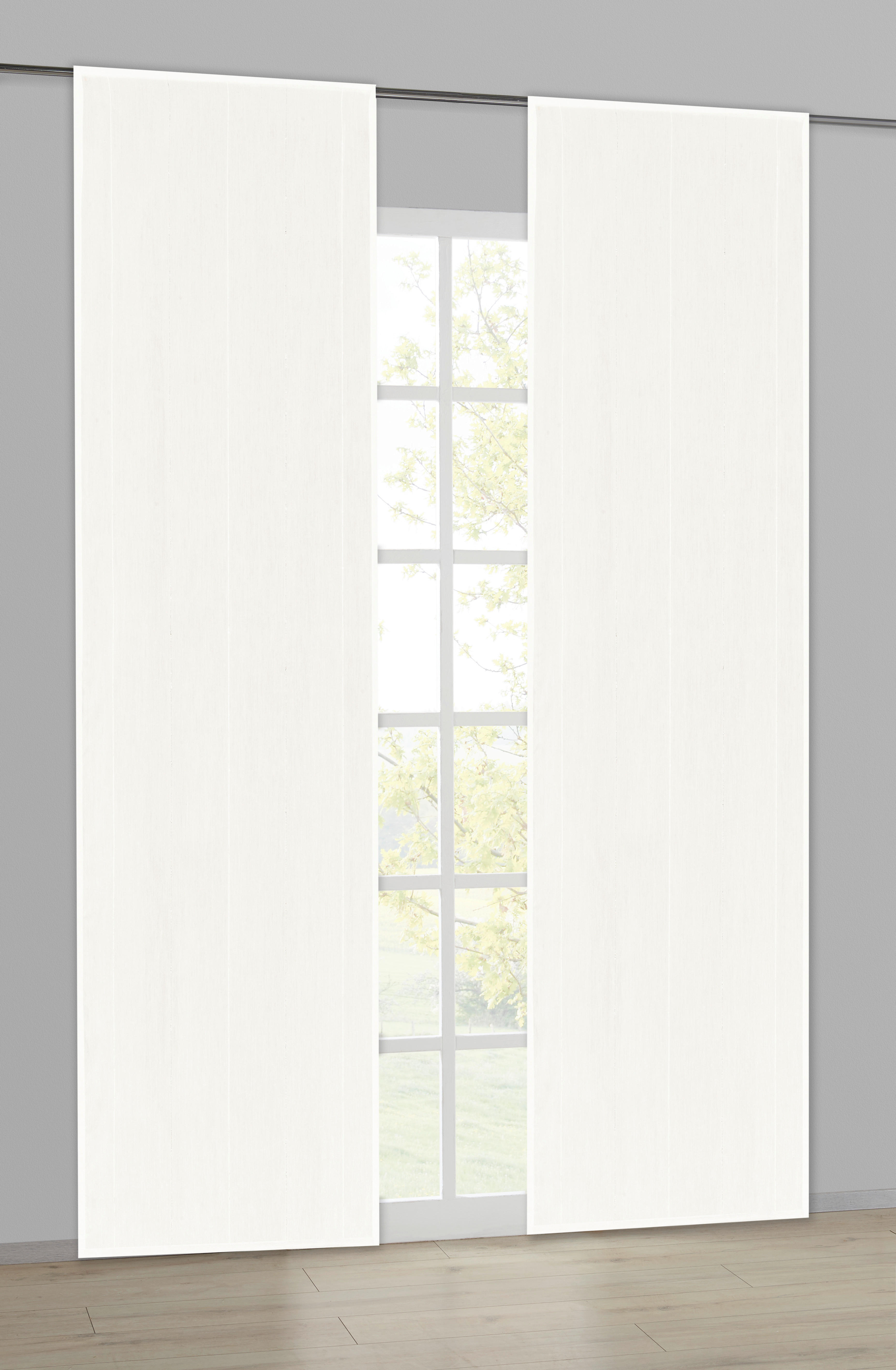 Schiebevorhang Olivia offwhite B/L: ca. 60x245 cm Olivia - offwhite (60,00/245,00cm)