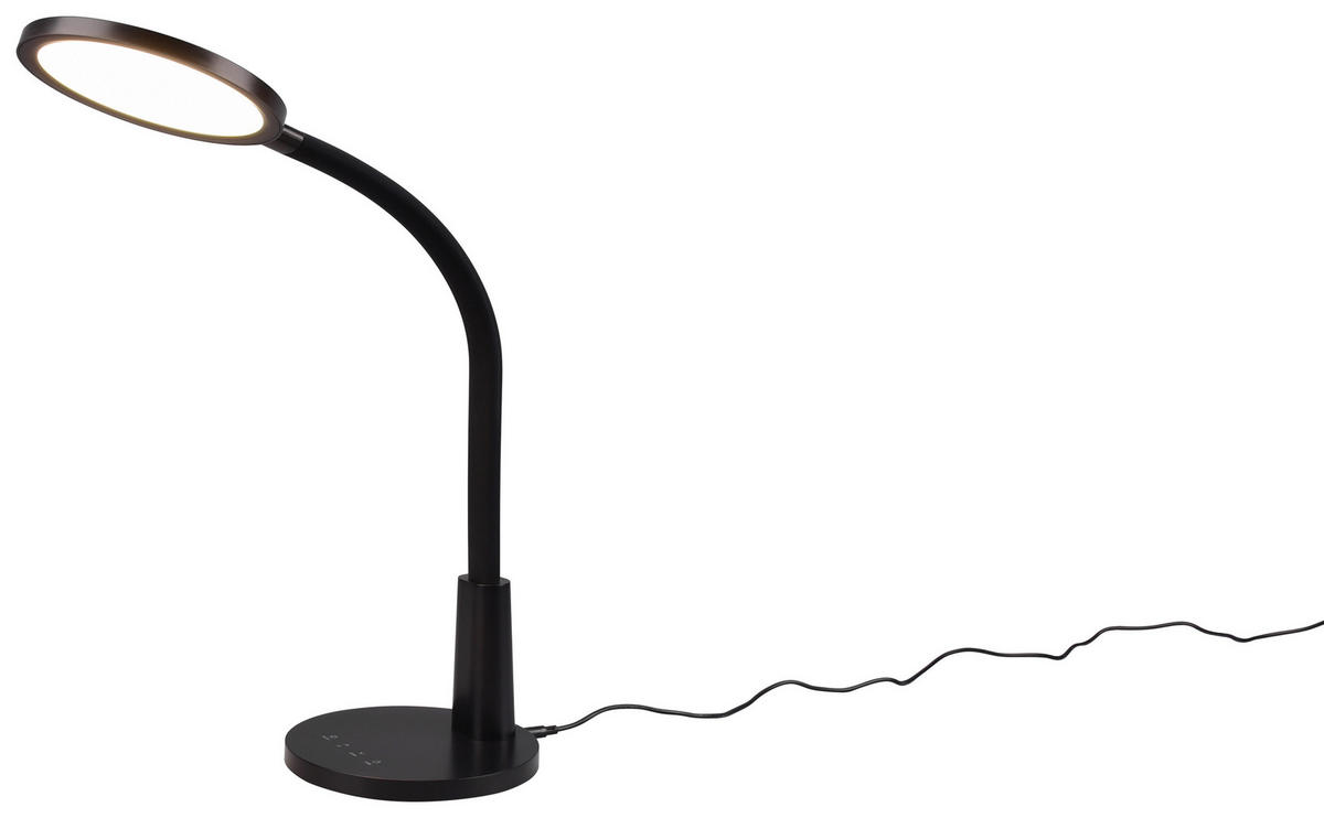 Reality LED-Tischleuchte R52671102 Sally schwarz Kunststoff B/H: ca. 16x36 cm 1 Brennstellen Sally - schwarz (16,00/36,00cm) - Reality