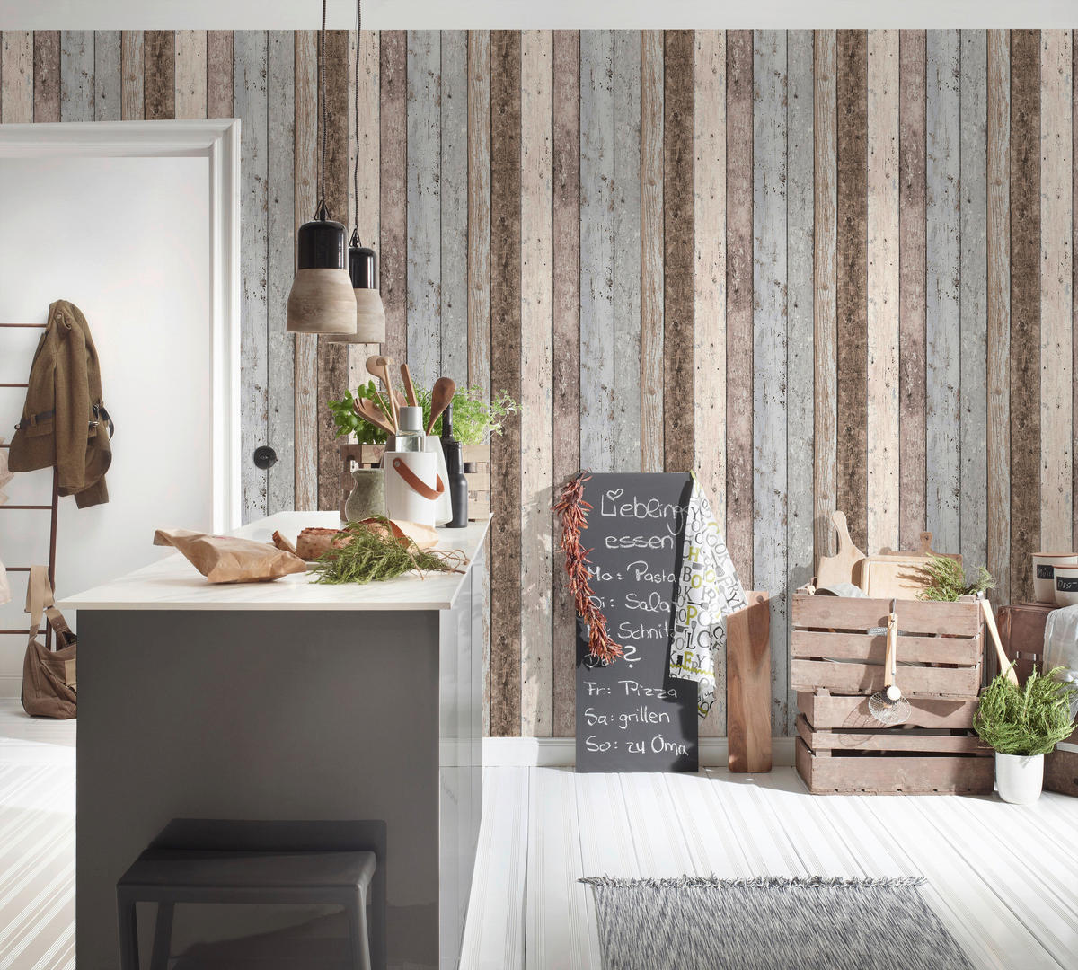 A.S.Creation Vliestapete Best of Wood`n Stone 2nd Edition Holzoptik braun B/L: ca. 53x1005 cm Best of Wood`n Stone 2nd Edition - braun (53,00/1005,00cm) - A.S.Creation