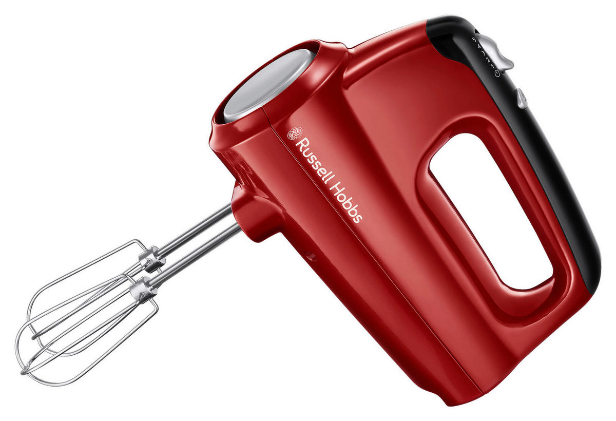 Russell Hobbs Handmixer 24670-56 rot schwarz Kunststoff B/H/L: ca. 8,5x15,9x19,6 cm Handmixer_Desire 24670-56 - rot/schwarz (19,60/8,50/15,90cm) - Russell Hobbs