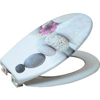 WC-Sitz grau Duroplast WC-Sitz_graue_Steine Duroplast - grau