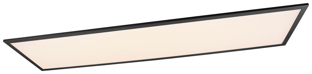 Reality Deckenleuchte R62321232 mattschwarz Metall B/H/T: ca. 120x5x30 cm LED-Deckenleuchte_Alpha - mattschwarz (120,00/5,00/30,00cm) - Reality