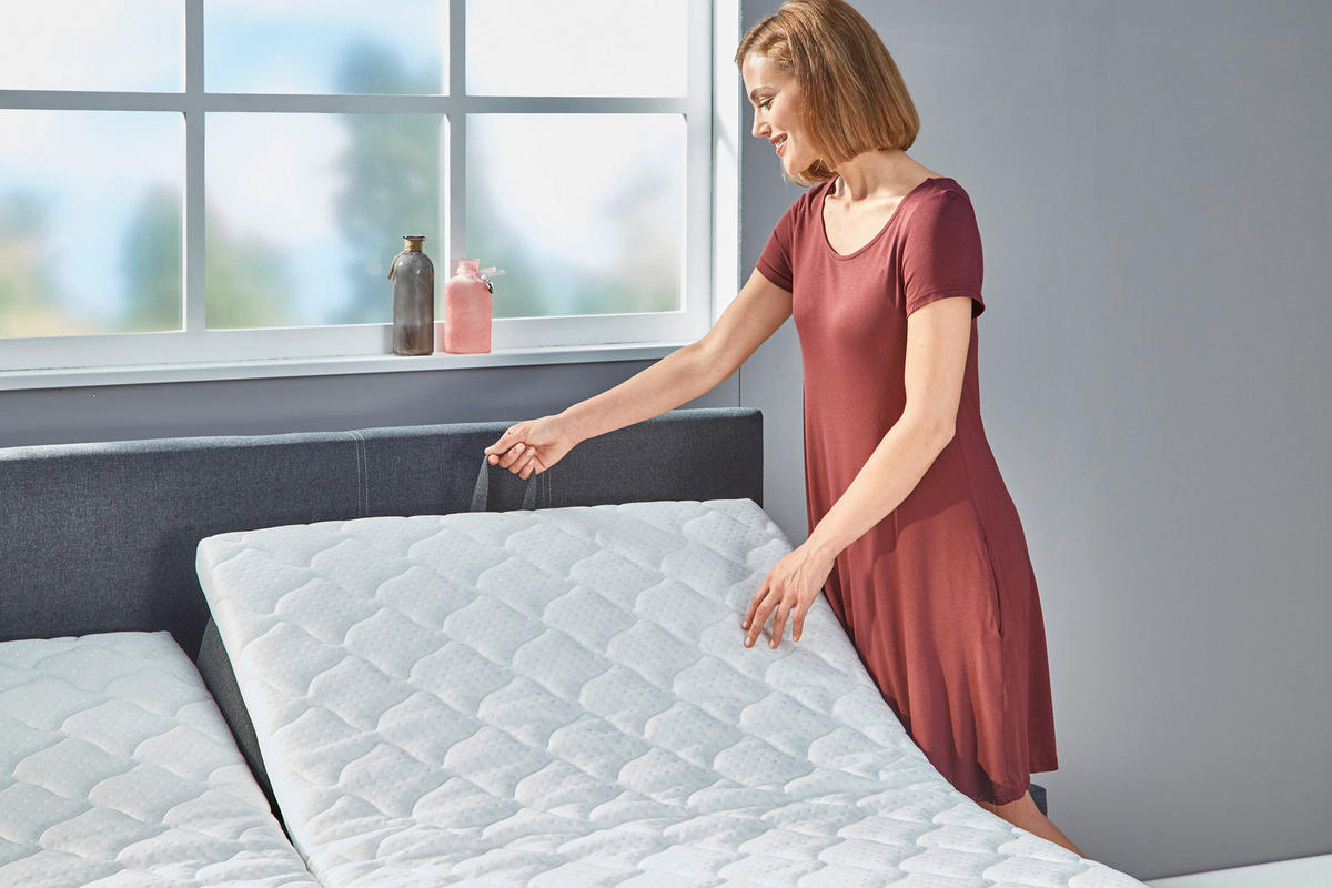 Boxbett Trevi anthrazit Liegefläche B/L: ca. 180x200 cm Trevi - anthrazit (180,00/56,00/200,00cm)