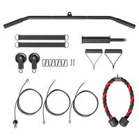 SPORTNOW Kabelzugsystem schwarz Nylon B/H/L: ca. 2,5x200x98 cm Kabelzugsystem - schwarz (98,00/2,50/200,00cm) - SPORTNOW