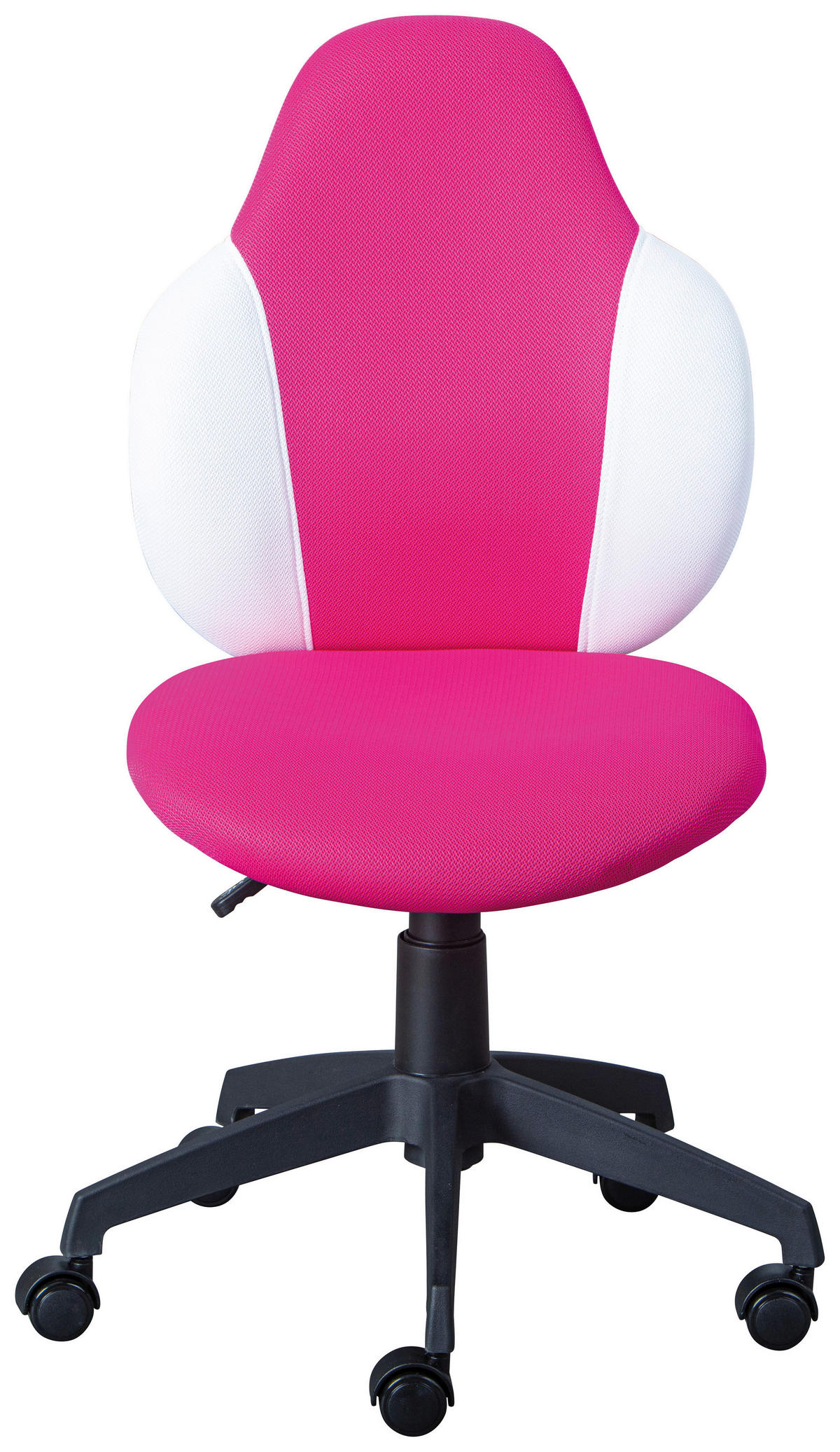 Drehstuhl Jessi himbeere weiß Jessi - weiß/himbeere (52,00/103,50/56,00cm) - Inter Link
