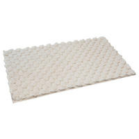 Badvorleger Badematte_Wabe 60x100cm ecru - ecru (100,00/60,00cm)