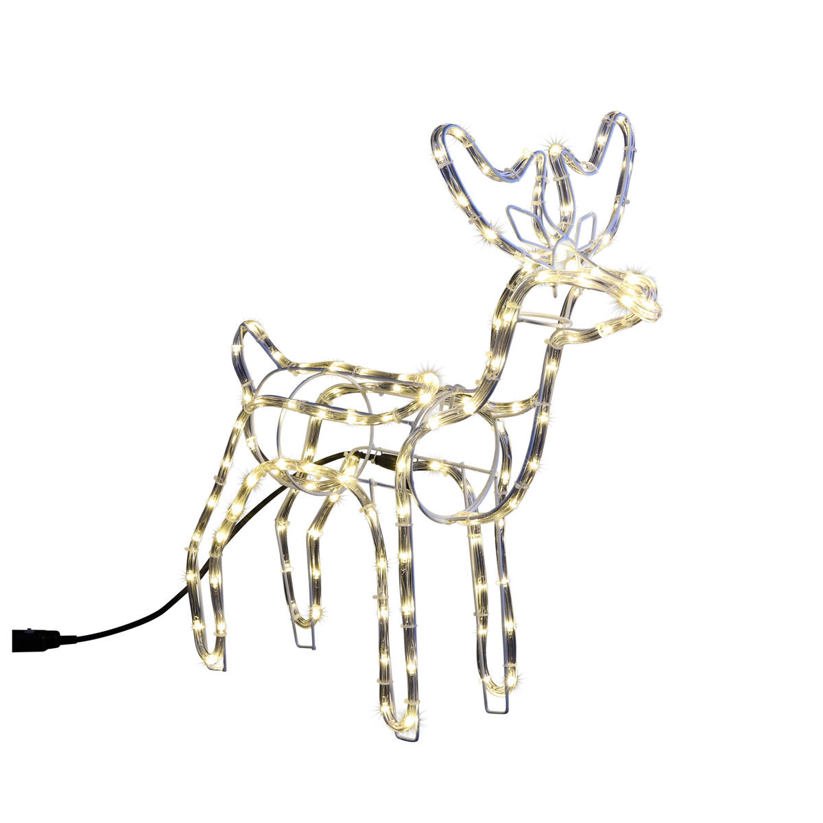 HI LED-Lichterschlauchfigur LED-Lichterschlauchfigur_Rentier - warmweiß (18,00/46,00/46,00cm) - HI