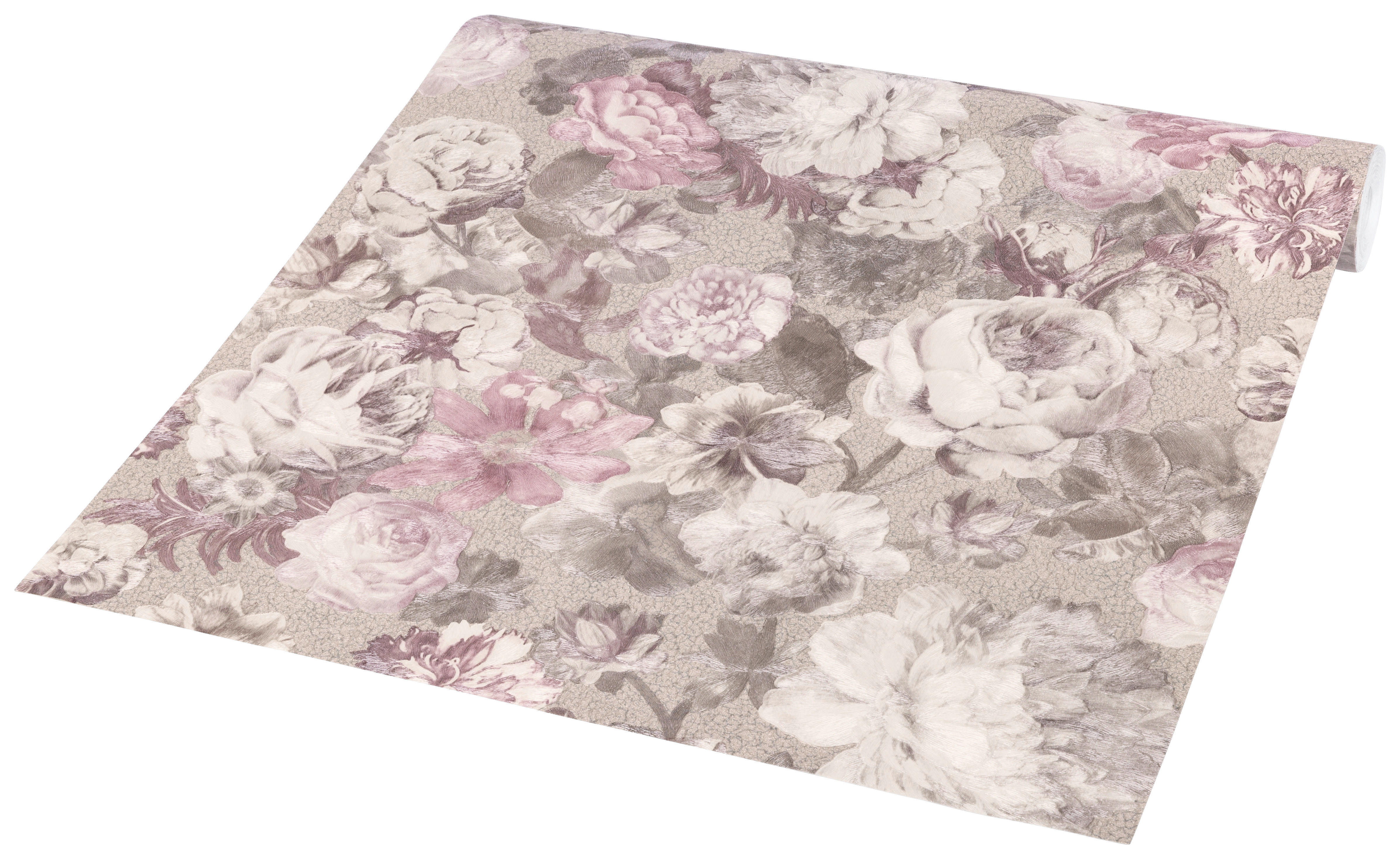 Vliestapete Floral bunt B/L: ca. 53x1005 cm Vliestapete_02513-70 - bunt (53,00/1005,00cm)