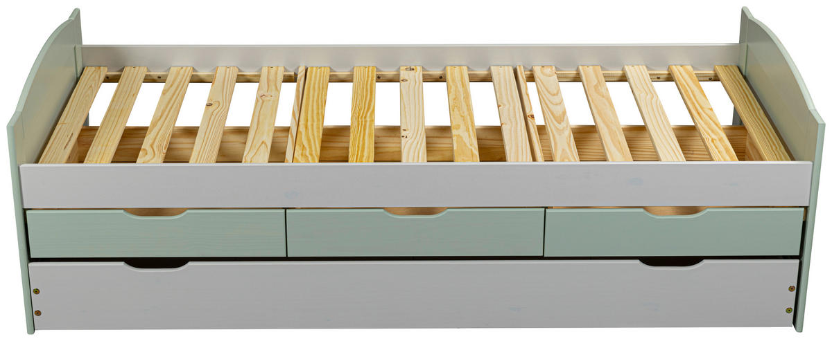 Funktionsbett Prati Bett salbei Prati Bett - salbei (205,00/98,00/63,00cm) - Inter Link
