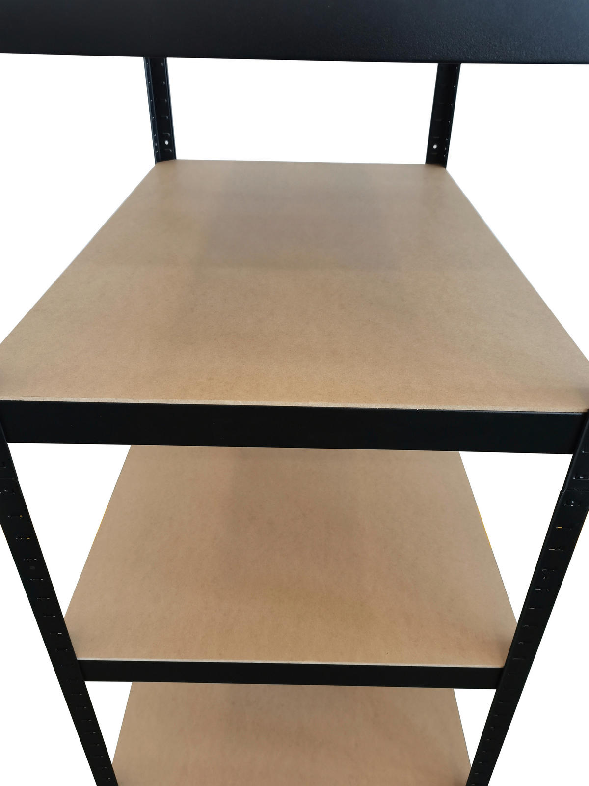 Schwerlaststeckregal schwarz B/H/T: ca. 120x180x60 cm Schwerlaststeckregal 180x120x60cm S - schwarz (120,00/180,00/60,00cm)