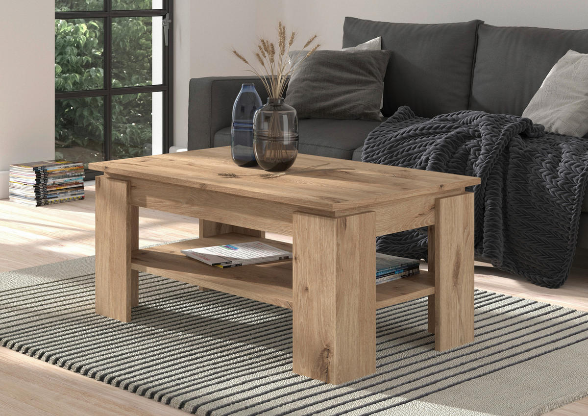 Couchtisch Mason Nox Oak Nachbildung B/H/T: ca. 100x45x60 cm Mason - (100,00/45,00/60,00cm)
