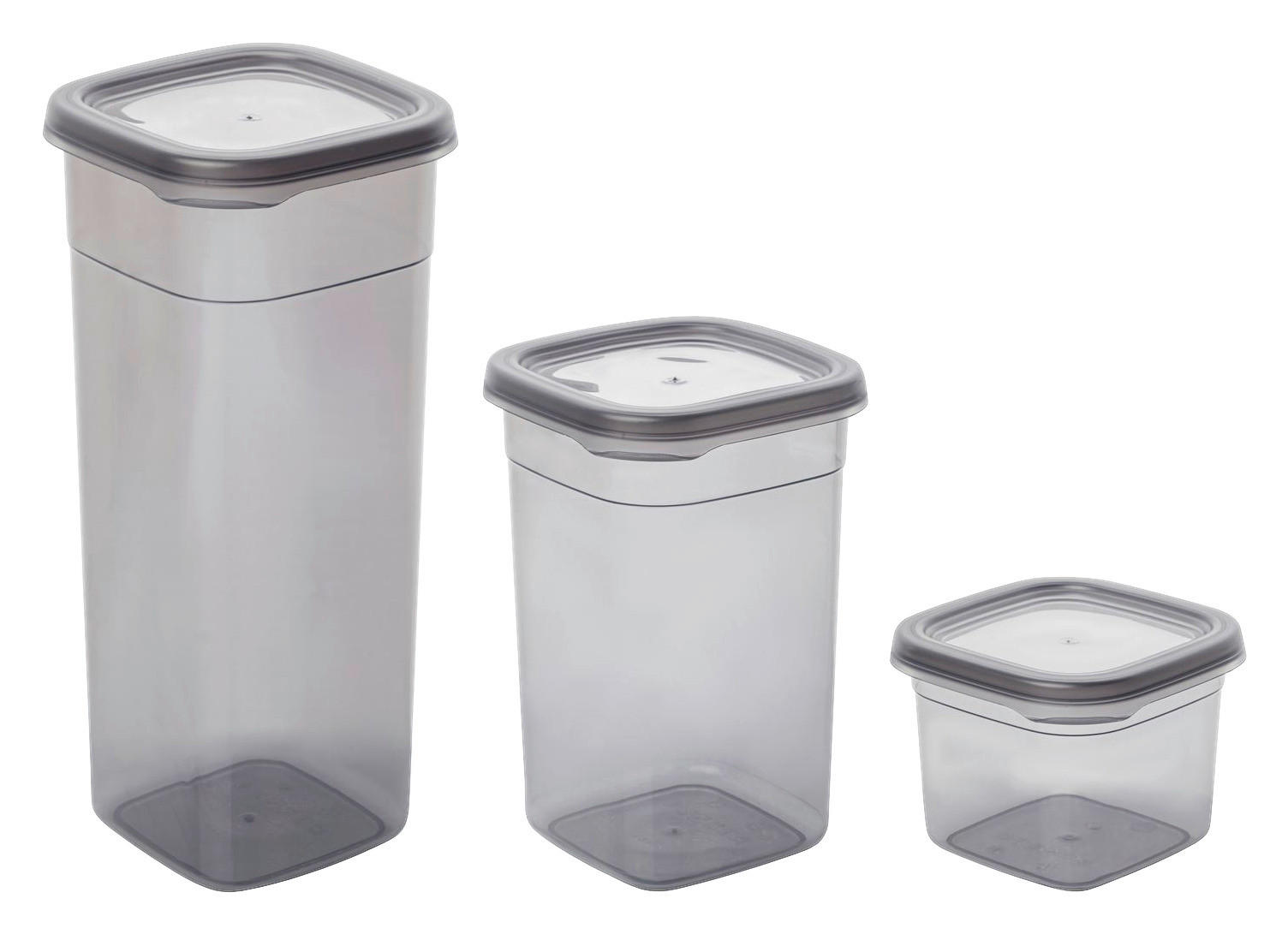 HermiaConcept Vorratsdosenset anthrazit Vorratsdosenset_24tlg. - anthrazit - HermiaConcept