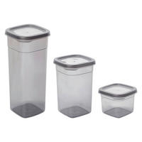 HermiaConcept Vorratsdosenset 24tlg. anthrazit 24tlg. - anthrazit - HermiaConcept