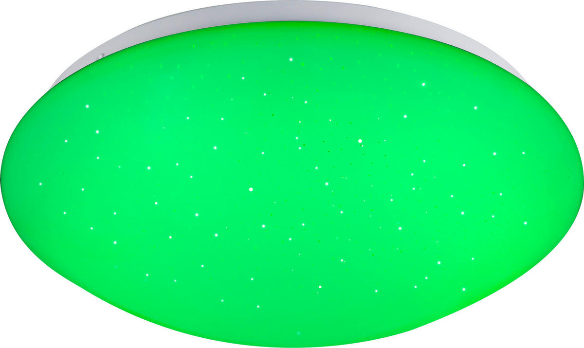 Deckenleuchte weiß Metall D: ca. 28 cm LED-Deckenleuchte_Zera - weiß (28,00cm)