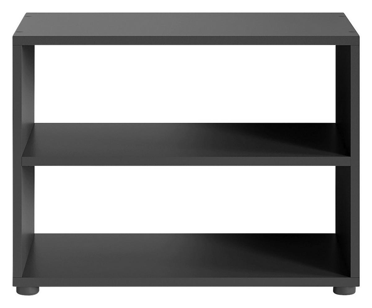 TV-Aufsatz VICTORIA schwarz Holzwerkstoff B/H/T: ca. 60x45x39 cm VICTORIA - schwarz (60,00/45,00/39,00cm) - byLIVING