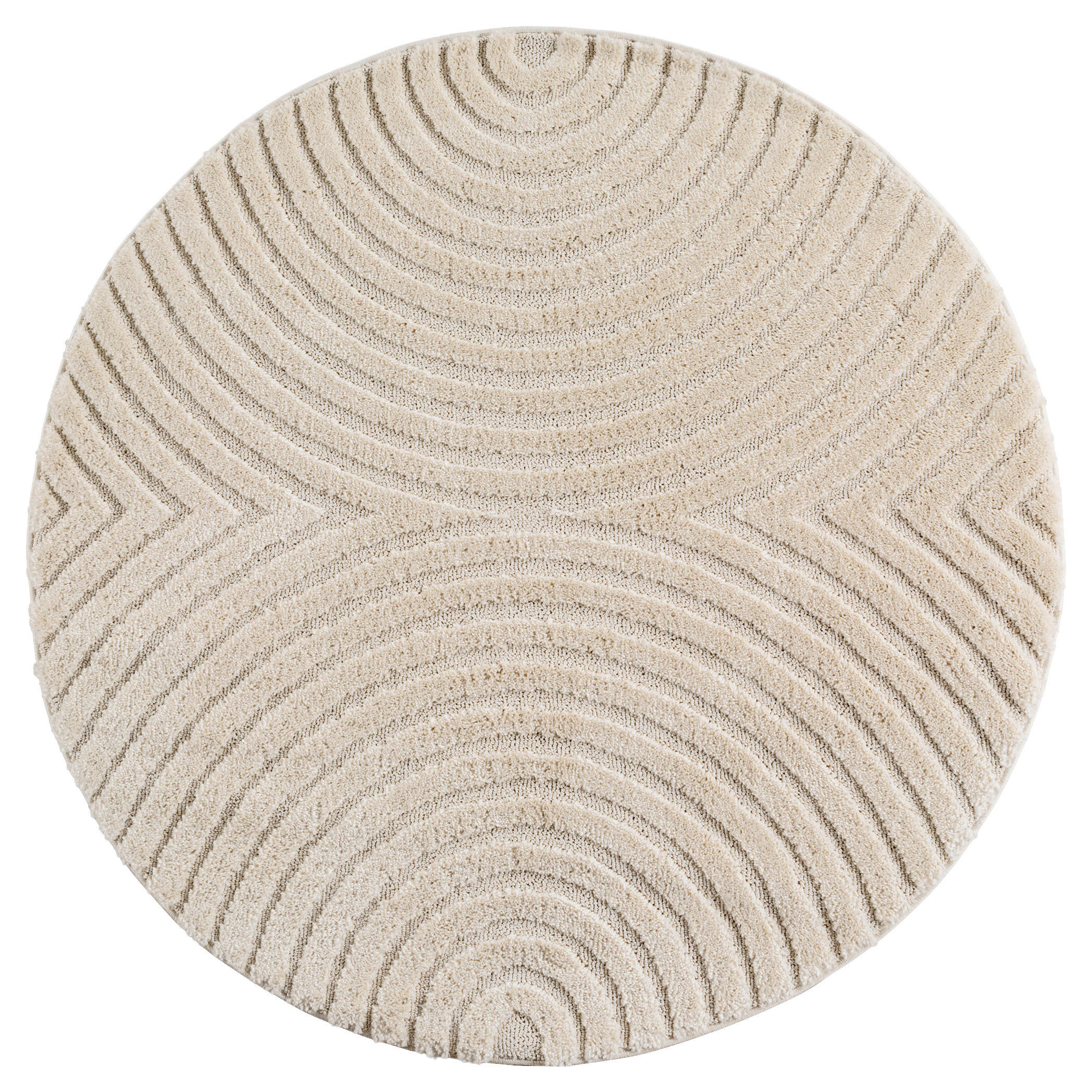 Ayyildiz Kurzflorteppich ART creme B/H/L: ca. 120x0,8x120 cm ART - creme (120,00/120,00/0,80cm) - Ayyildiz