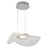 POCOline LED-Pendelleuchte silber H/D: ca. 120x48 cm MUSTER-LED-Pendelleuchte_Amina - silber (48,00/120,00cm) - POCOline