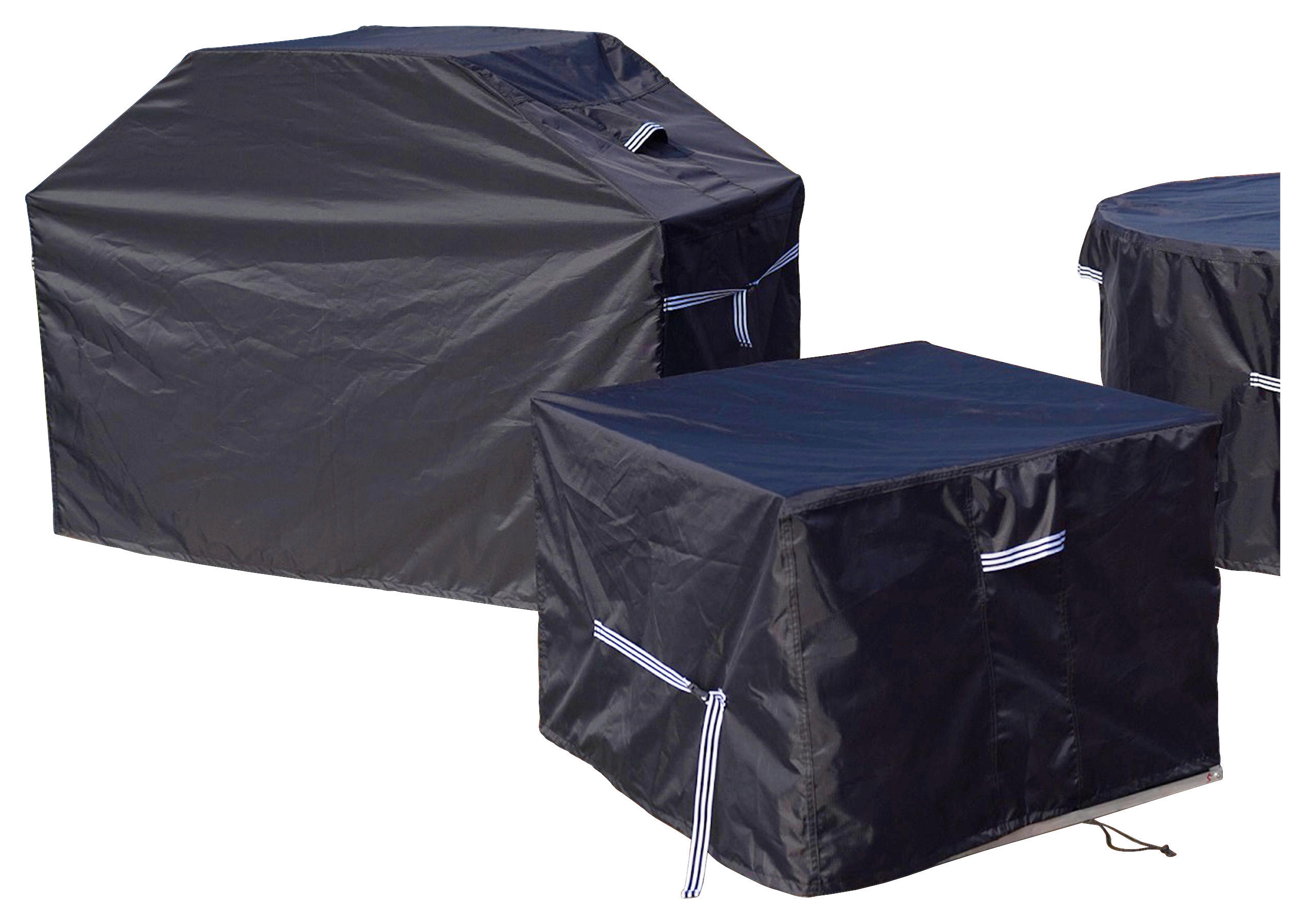 Grasekamp Loungeauflagentasche Black Premium schwarz Textil B/H/L: ca. 80x60x80 cm Black Premium - schwarz (80,00/80,00/60,00cm) - Grasekamp