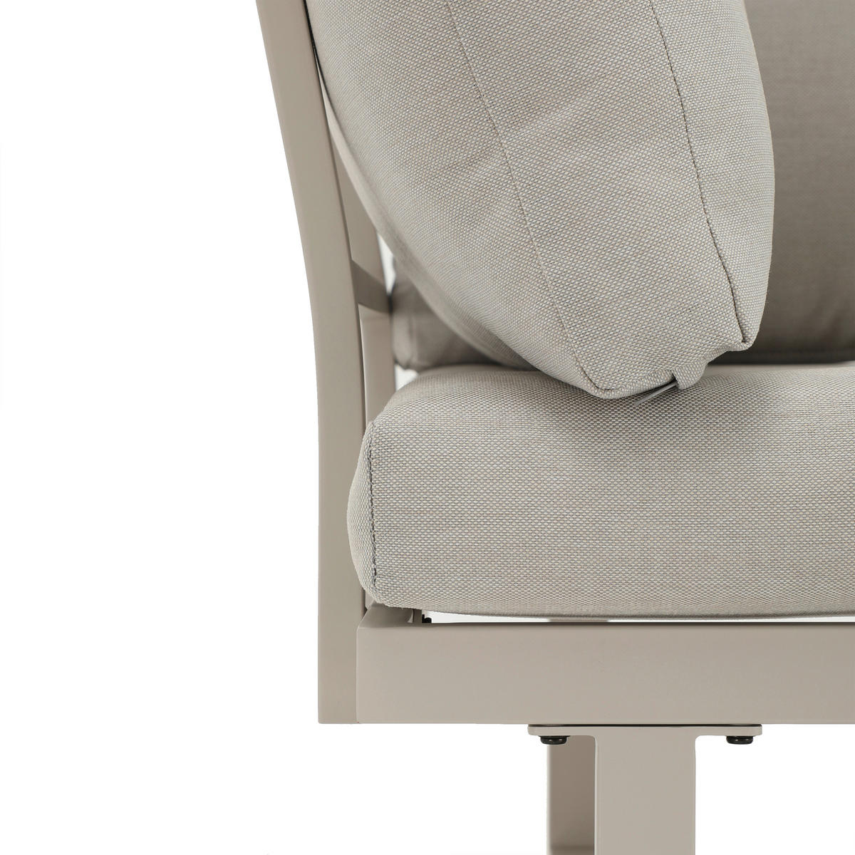 POCOline Gartensitzgruppe Onno hellgrau Stahl Onno - hellgrau - POCOline