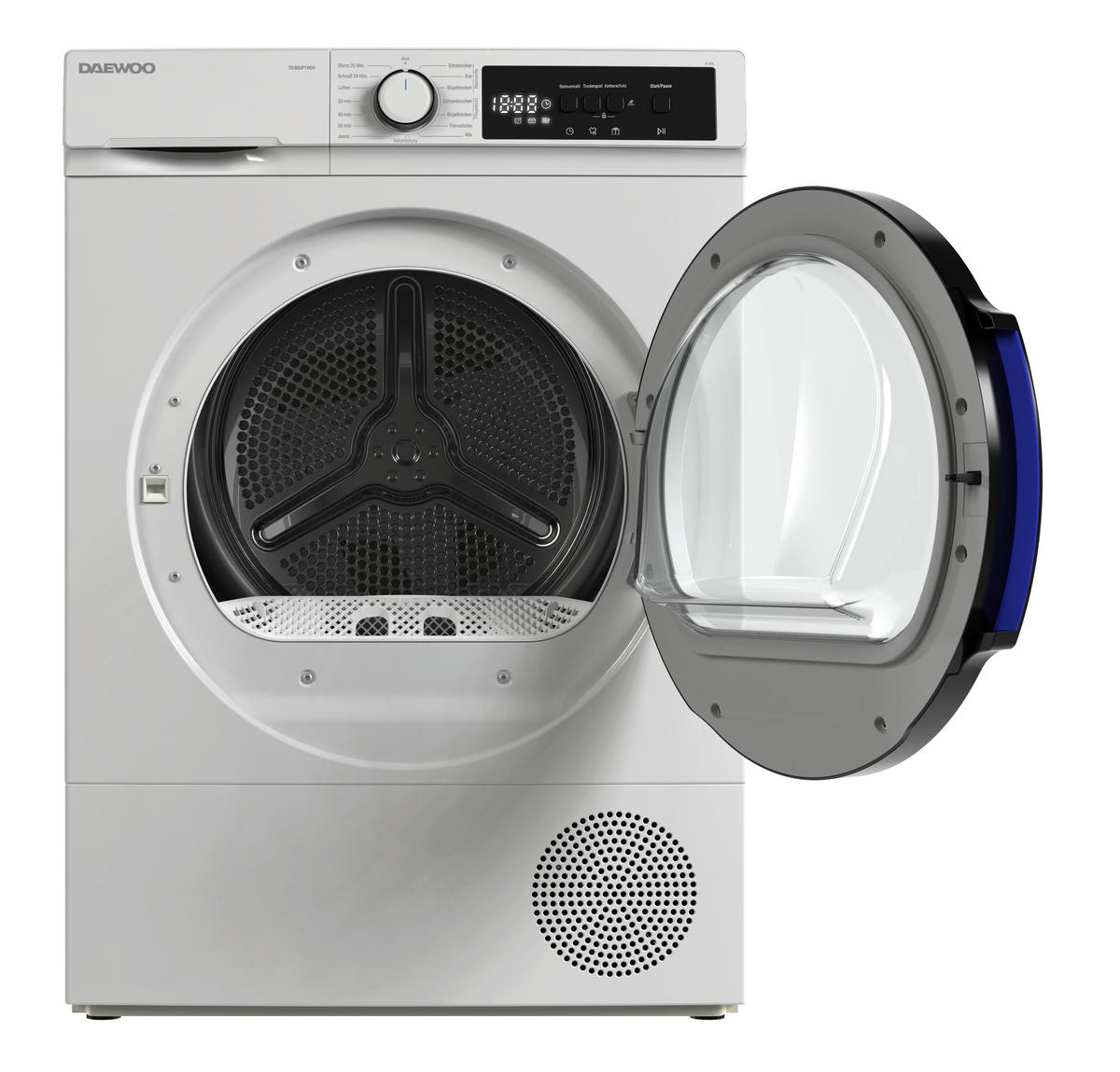 Daewoo Wärmepumpentrockner TD-B8GP1WD0-DE Wärmepumpentrockne TD-B8GP1WD0-DE - weiß (59,60/84,50/60,90cm) - Daewoo