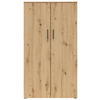 Schrank Multi-Stauraum Typ 35 Eiche Artisan Nachbildung B/H/T: ca. 80x147x40 cm Multi-Stauraum Typ 35 - Eiche (80,00/147,00/40,00cm)