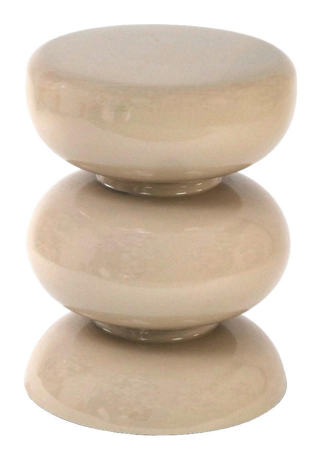 Beistelltisch Ambra creme Eisen H/D: ca. 46x36 cm Ambra - creme (36,00/46,00cm)