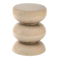 Beistelltisch Ambra creme Eisen H/D: ca. 46x36 cm Ambra - creme (36,00/46,00cm)