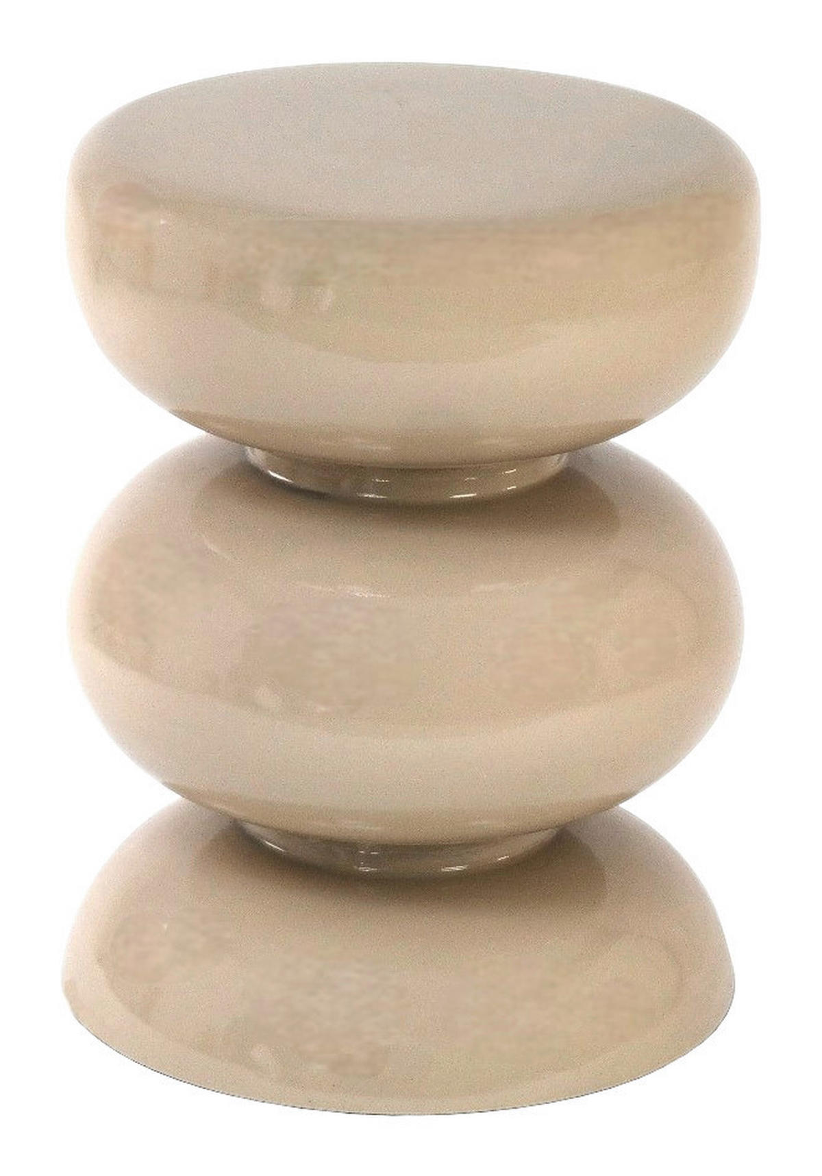 Beistelltisch Ambra creme Eisen H/D: ca. 46x36 cm Ambra - creme (36,00/46,00cm)