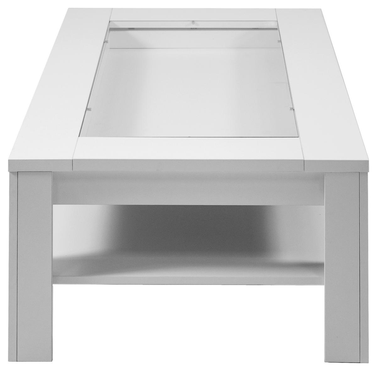 Couchtisch RALPH weiß B/H/T: ca. 110x43x67 cm RALPH - weiß (110,00/43,00/67,00cm) - byLIVING