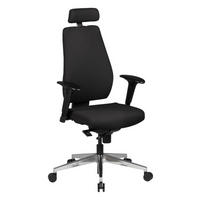 Drehstuhl schwarz Bürostuhl - schwarz (60,00/141,00/70,00cm) - Amstyle