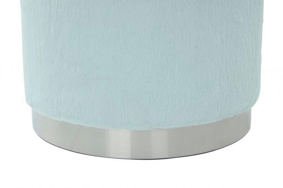 Kayoom Hocker Nona 200 hellblau B/H/L: ca. 36x44x36 cm Nona 200 - hellblau (36,00/36,00/44,00cm) - Kayoom
