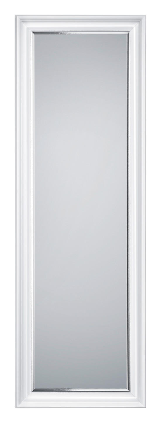 Rahmenspiegel Ina weiß Chrom Optik B/H: ca. 50x150 cm Ina - weiß/Chrom (50,00/150,00cm)