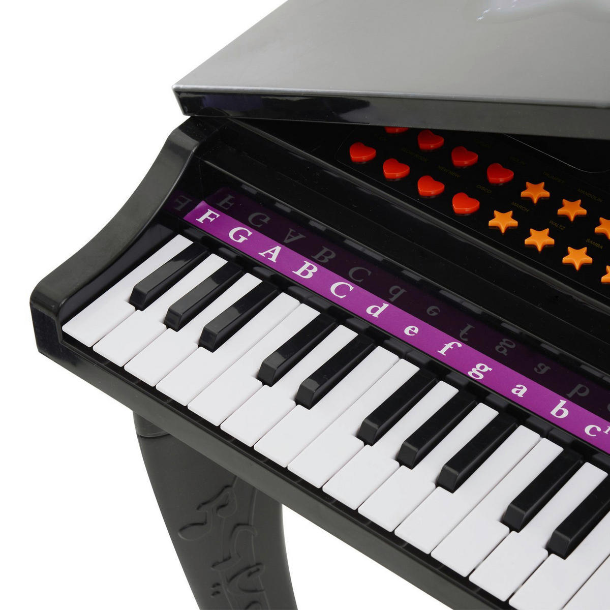HOMCOM Kinderklavier B/H/L: ca. 39x69x48 cm Kinderklavier_Homcom - schwarz (48,00/39,00/69,00cm) - HOMCOM