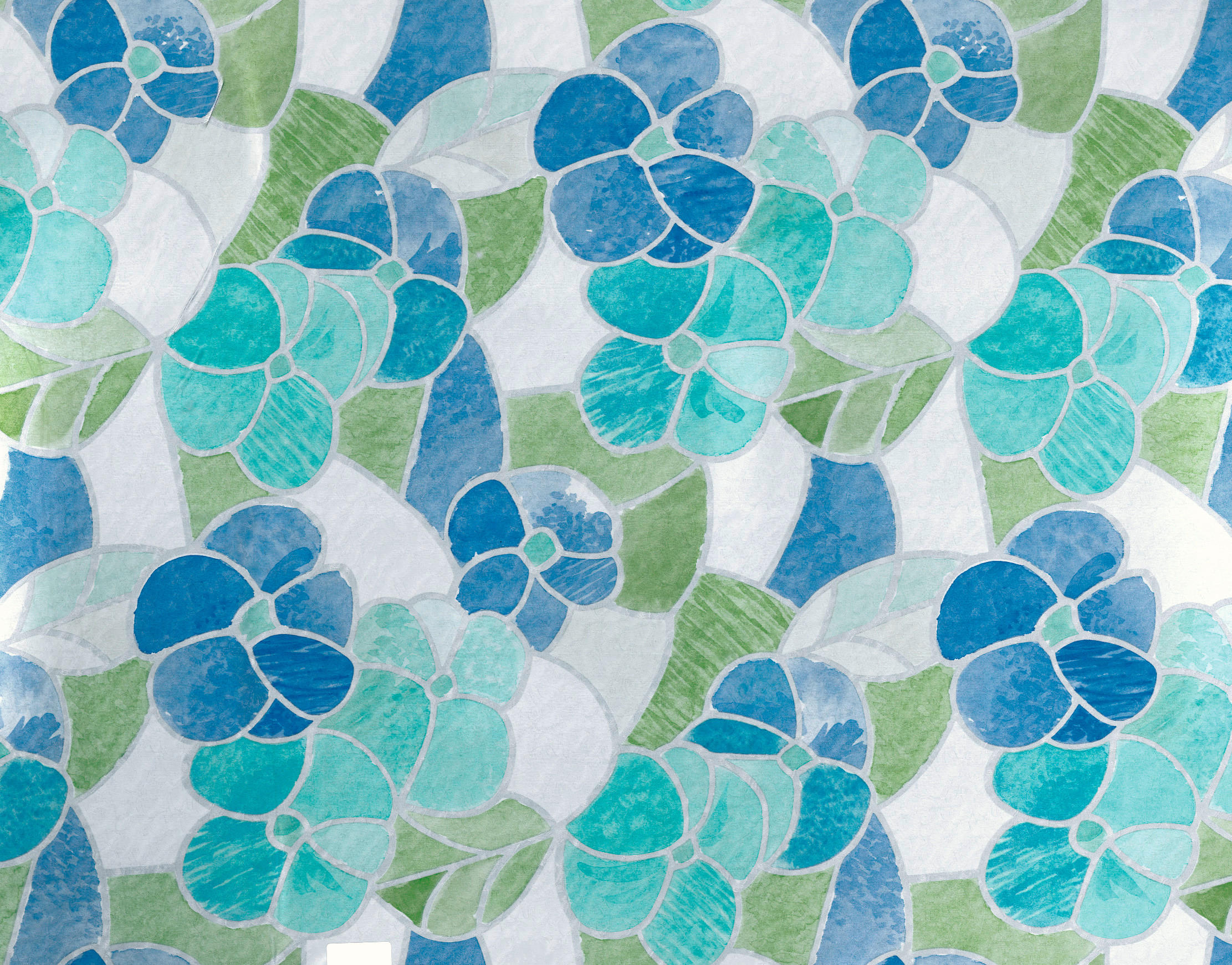 d-c-fix Dekofolie Ornamentglas blau türkis B/L: ca. 45x200 cm Klebefolie_d-c-fix_F3460213 - blau/türkis (45,00/200,00cm) - d-c-fix